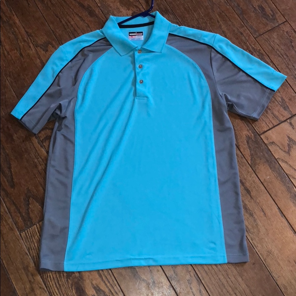 Grandslam performance teal and grey